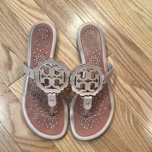 Tory Burch Miller Sandals EUC Size 8.5